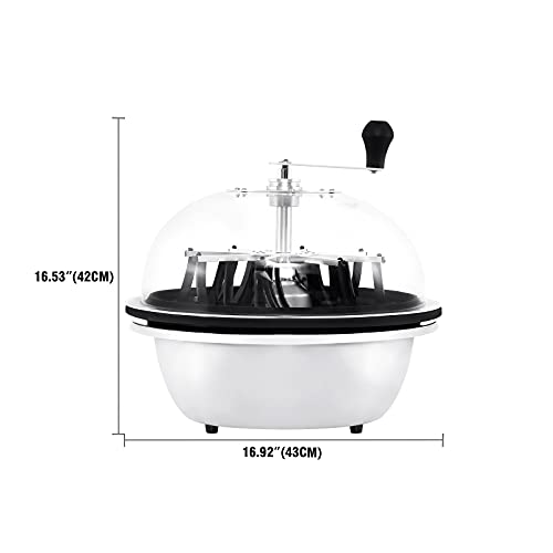 Ridgeyard Pro 16" Manual Trimmers Twisted Spin Cut W/Sharp Stainless Blades For Hydroponic Plant Bud And Flower #TOP1