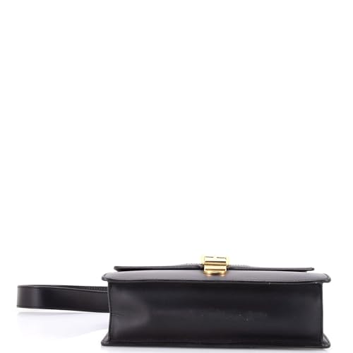 Pre-Loved Sylvie Shoulder Bag Leather Small, Black4