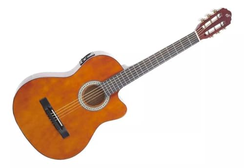 Violao Eletrico Flat Aco Sf14 Ceq N Nat