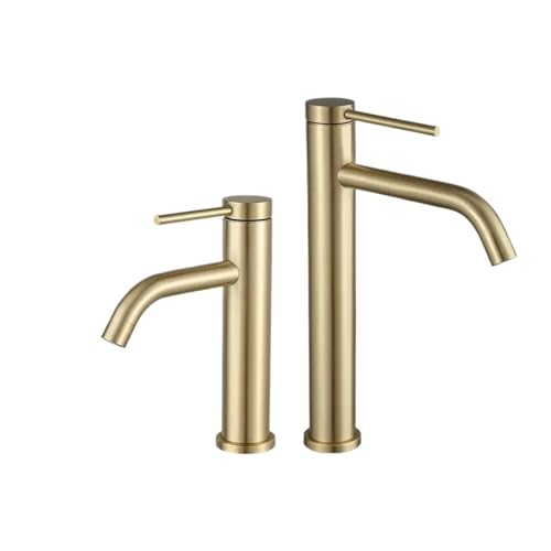 Grifo mezclador de baño sin salpicaduras para lavabo de encimera 3