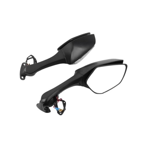 Espejo retrovisor motocicleta con luz señal CBR500R cristal antideslumbrante de moto