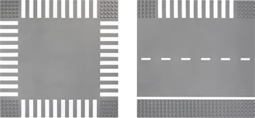 Preisvergleich Produktbild Open Bricks Straßenplatte 32x32 Kreuzung und Abbiegung Konstruktionsspielzeug