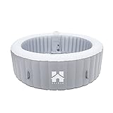 ✅ 𝐔𝐍𝐊𝐎𝐌𝐏𝐋𝐈𝐙𝐈𝐄𝐑𝐓: Beim Aufbau des Pools benötigen Sie keine Hilfe. Der Splash kann somit von nur einer Person aufgebaut werden. Nach Ausbreiten des Splash, bläst sich der Whirlpool per Knopfdruck von alleine auf.