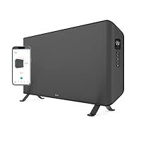 DUUX | Edge 2000 | Smart Convector Heater | Grey |2000W of Heating Power | 30m² Room Size