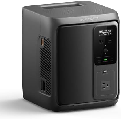 （08:30時点） EcoFlow DELTA 3 1000 Air ポータブル電源 960Wh 大容量 1000Whクラス世界 ぽーたぶる電源 リン酸鉄リチウムイオン アプリ操作可能 停電対策に最適 キャンプ 防災 車中泊 家庭用 アウトドア用 防災グッズ エコフロー