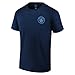 Icon Sports Manchester City Shirt Officially Licensed Man City Product Soccer Football Grapic T-Shirts | City Stadium, Short Sleeve, Navy, Large