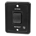 Solera 40 AMP Power RV Awning Interior Replacement Switch Kit and Plate — Extends Awning with Push of a Button - Durable Plastic Construction - Easy-to-Install Kit - Includes Harness — 308474