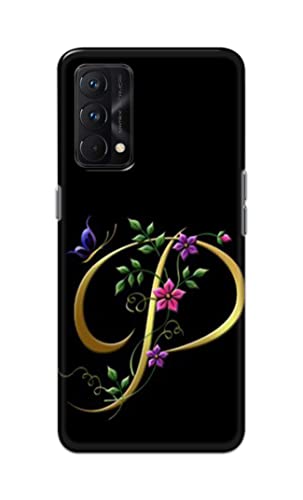Image of Printed Hard Back Cover Case for Realme GT Master Edition 5G Back Cover (Alphabet P) -1803