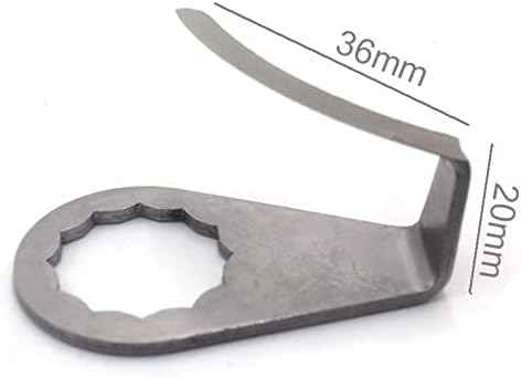 Pneumatic Air Windshield Remover Blades 1.42-Inch 36mm Hook Blade Windshield Cutter Blades for WINDK Air Window Seal Cutter Car Windscreen Removal Tool 3PKS