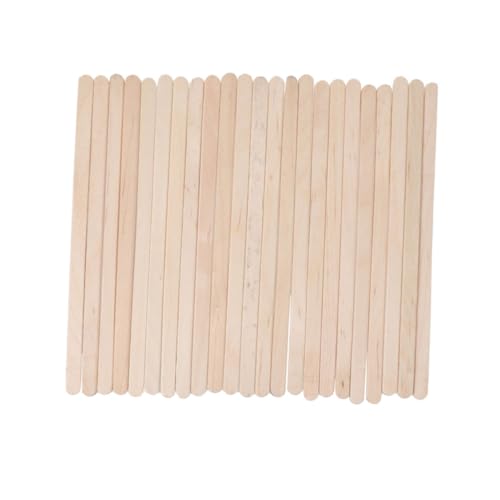 DECOMELODY 100stücke Haarwachs Stick Holzspatel Einweg Wachs Stange Haarentfernung Schönheit Maske Wachsspatel Holzspatel Zum Wachsen Spatel Zum Wachsen Spatelwachs Wachsspatel Für