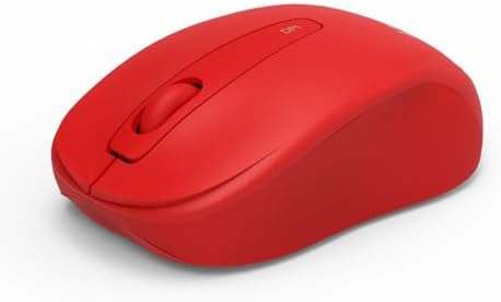 Inca Iwm-331rk Silent Wireless Sessiz Mouse - Kırmızı Hassas Optik Sensör 800 1600 Dpi Çalışma Menzili 10 Metre Düşük enerji kullanımı uzun pil ömrü - Görsel 3