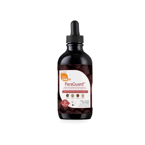 Zahler - ParaGuard Liquid Drops - Gut Health Supplement - Formula has Wormwood, Garlic Bulb, Pumpkin Seed, Clove & More - Natural Support for Humans - Certified Kosher (4 Oz) (4 oz., Drop)