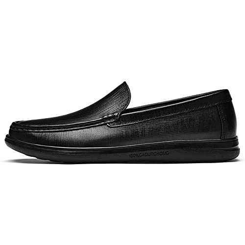 Men's Loafers Venetian Loafers Solid Colors Backless Leather Flexible Comfortable Lightweight Wedding Casual Slip-ons4