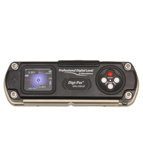 Image of Digi-Pas DWL3500XY 2-Axis Digital Master Precision Level & Inclinometer with BLUETOOTH, 0.0002 inch /ft (0.02mm /M) 6 Inch + PRO Software