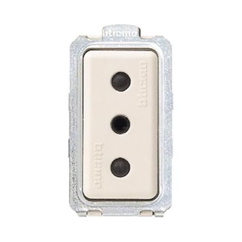 Presa 2P+T 10A Magic 5113 encastrable pour installation électrique standard