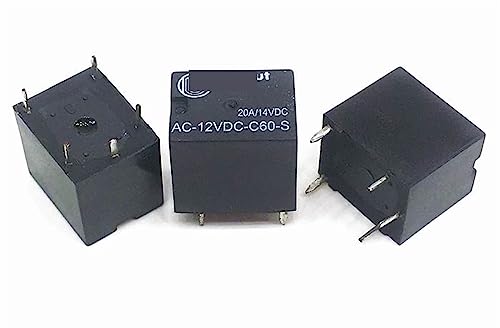 Relé T78-1C-12V de 5 pines soluciona fallos de corriente con el modelo AC-12VDC-C60-S