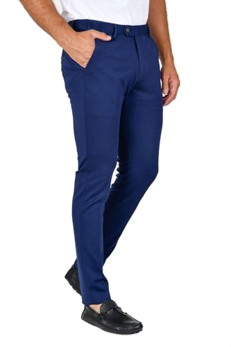 Barabas Men's Solid Color Basic Essential Chino Dress Pants CP4007