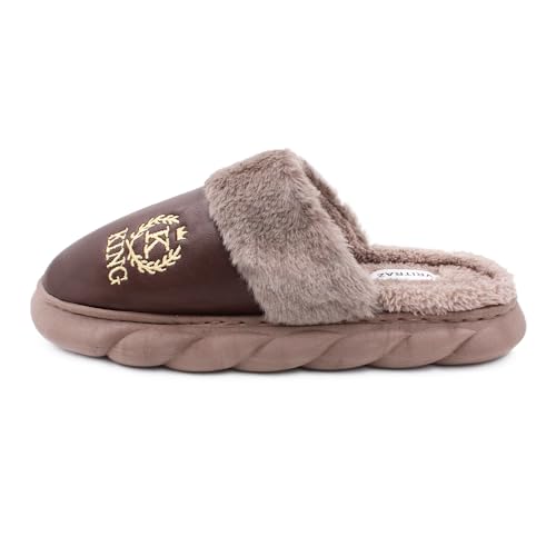 Image of VRITRAZ Soft & Cozy Winter Slipper, House Slipper, Flat Chappal, Warm Slippers For Boys and Mens