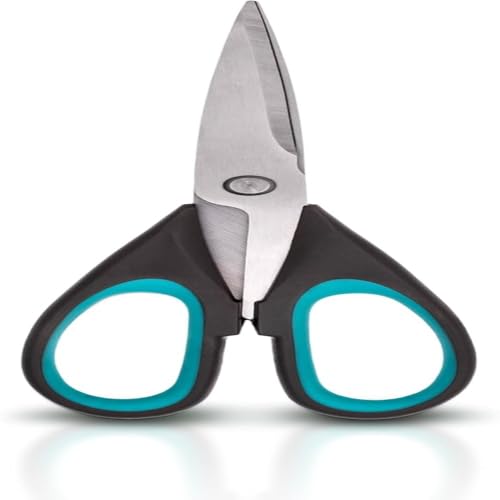 Creative Kitchen Scissors All Purpose | 26.5 cm Heavy Duty Stainless Steel | Sharp Blades with Ergonomic Comfort Grip | Herb & Food Cutter | Multi-Purpose Cooking and Garden Tool | Dishwasher Safe