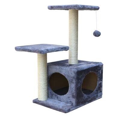 Arbre à Chat Madison Gris Anthracite 71 cm Cover