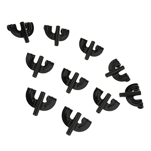 10 ganchos para garra de bombo, accesorios para batería miniatura 7