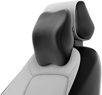 Frido Ultimate Car Neck Rest Pillow | Ultrasoft Pillow for Comfortable Car Rides | Superior Neck Support Cushion | Relieves Neck Pain | Hi-Per Foam Head Rest Pillow with Washable Velvet Cover | Black