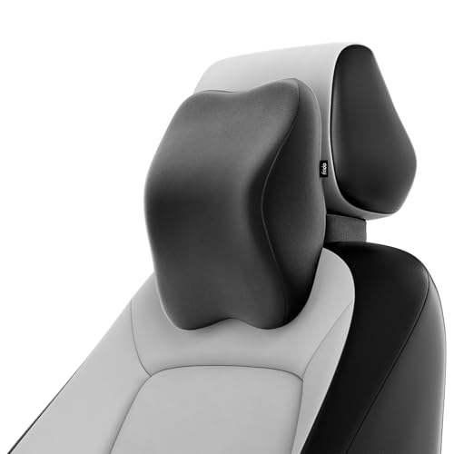 - Ultimate Car Neck Rest Pillow | Ultrasoft Pillow for Comfortable Car Rides | Superior Neck Support Cushion | Relieves Neck Pain | Hi-Per Foam Head Rest Pillow with Washable Velvet Cover | Black