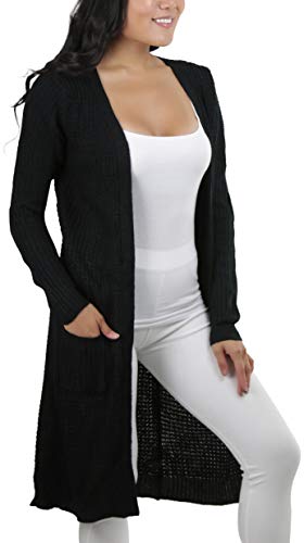 Image of ToBeInStyle Women's Warm Heavy Knit Long Sleeve Cardigans