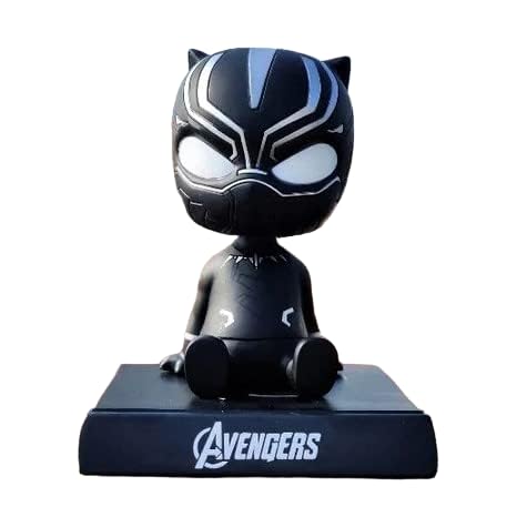 Trunkin Black Panther Sitting Bobblehead