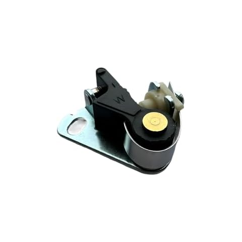 GardenP+ Ignition Breaker Point Set Fits Kohler K91 K141 K161 K181 K241 K301 K321 K341 K361 K532 K582 K662 KT17 KT19 KT21 Replaces OEM 47-150-03, 4715003, 4715003S Cover