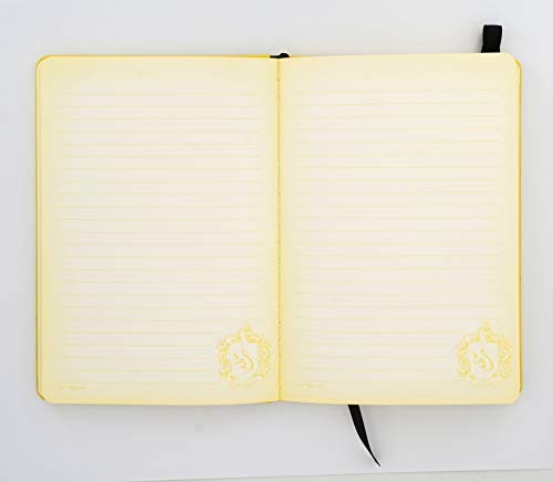 Journal relié Poufsouffle jaune Harry Potter Carnet de notes couverture rigide 48291 - 2