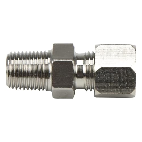 Tuerca de montaje FTARA05 PT de 1/8" para termopar con sonda de 3.0mm 2