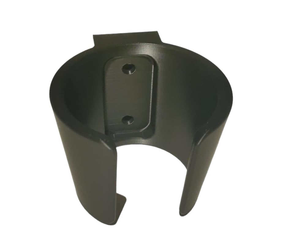 Generisch Wandhalterung Halter für Akku-Staubsauger Silber/Grau passend für Makita DCL 281, DCL180, DCL181, DCL183