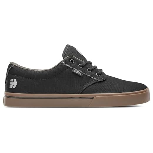 ETNAB|#Etnies Jameson 2 Eco Skateboardschuhe Herren, Schwarz (558-Black/Charcoal/Gum 558), 44 EU (Herstellergröße: 9.5 UK)