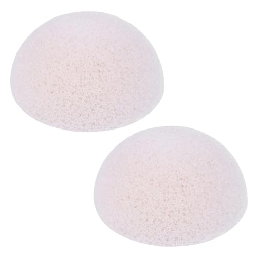 MUCKLILY 2 piezas Esponjas Faciales Bambú Pzs Suaves y Exfoliantes para Limpieza Profunda Eliminación de Impurezas y Cuidado Diario Piel Colores Aleatorios Color Aleatorio Color Aleatorio