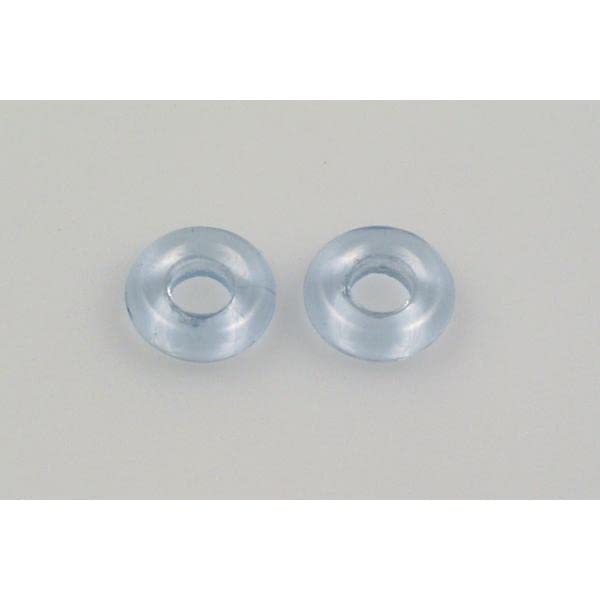 150pcs Demi Round O-Bead Circular Spacer Beads 10 mm, Transparent Blue (30010), Bohemia Crystal Glass, Czechia 11144003