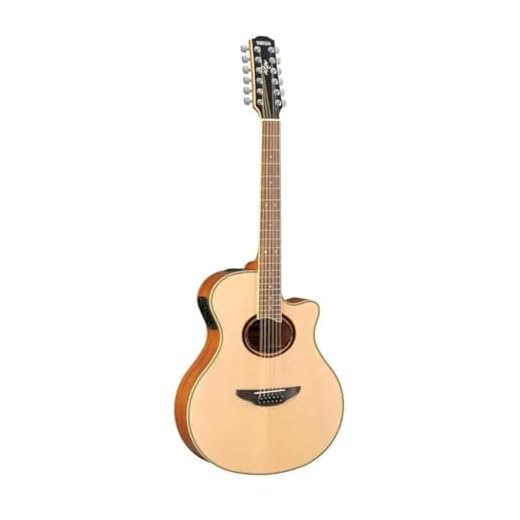 Yamaha APX700II-12 12-String Thinline Cutaway Acoustic-Electric Guitar - Natural