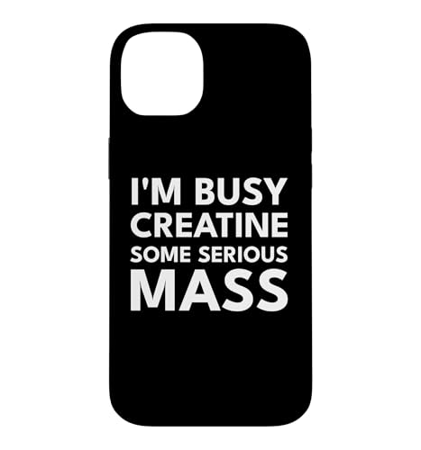 I'm Busy Creatine Some Serious Mass - Funny Gym Pun �X�}�z�P�[�X iPhone 14 Plus �p