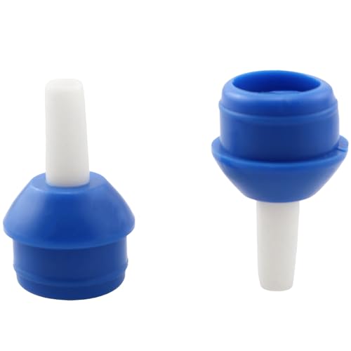 Image of TAODAN 12PCS Manual Solder Sucker Gun Heads Universal Suction Nozzle Vacuum Desoldering Pump Welding Suction Cup Remover for 13-inch Model DS-017 Circuit Maintenance IC Disassembly Blue Color