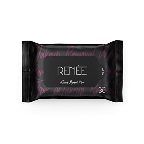 RENEE Makeup Removal Wipes 30 Count, Effortlessly Erase Makeup, H...