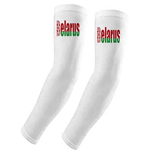 Guante con diseño de bandera de Belarús evita quemaduras horno