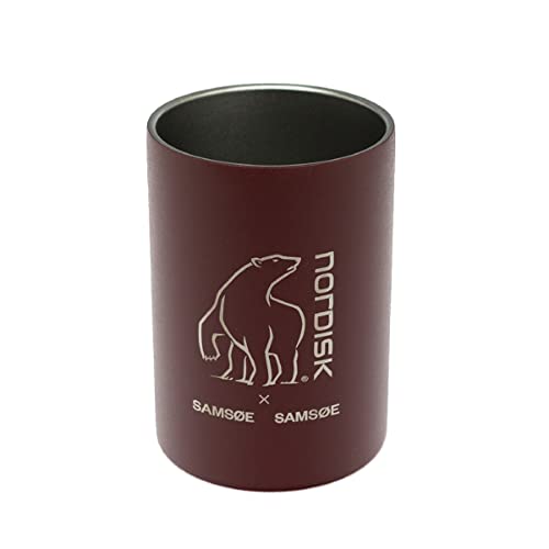 NORDISK(�m���f�B�X�N) �A�E�g�h�A �L�����v �R���{ �}�O�J�b�v Steel Double Wall Mug 300ML Samsoe Cherry Mahogany