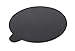 W PACKAGING WPBULB4BW 5" Black/White Round Mono Portion Pads (Pack of 500)