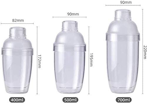 Kit Coctelera Set 17 piezas con soporte de madera blanco 700ml miniatura 2