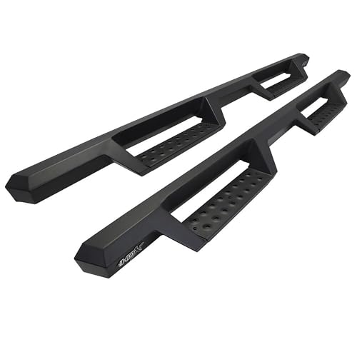 Westin 56-13715 HDX Drop Nerf Bars fits 2007-2018 Silverado Sierra 1500 2007-2019 Silverado Sierra 2500 3500 Extended Cab (Exc Classic) Textured Black Pair