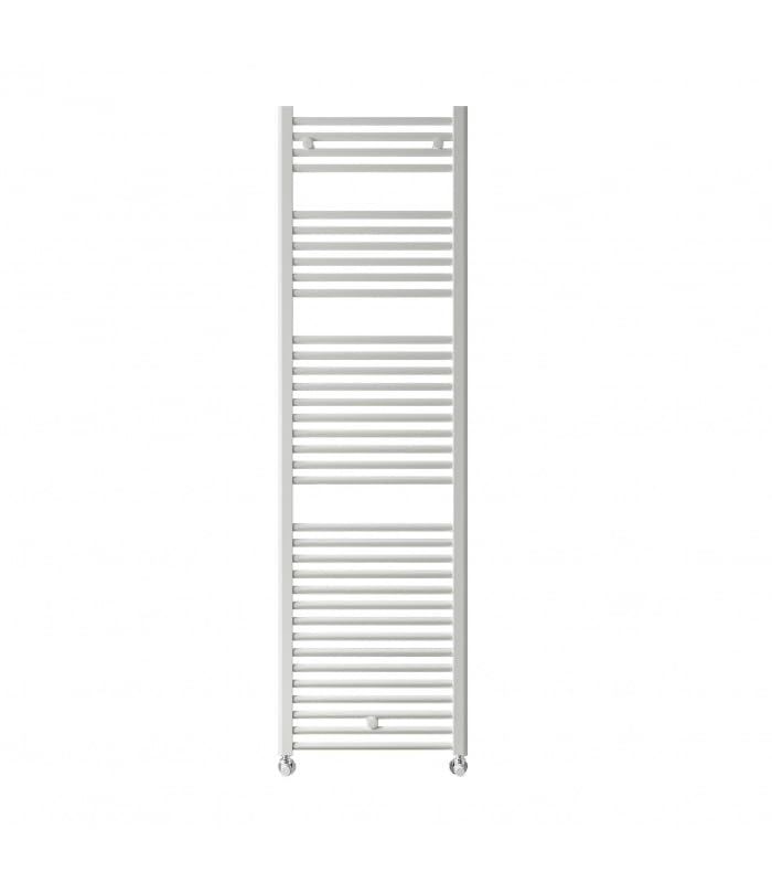facula - Radiador Toallero DE Agua Ocean Blanco 1703x450mm | (NO Eléctrico) | 3 Soportes+purgador | Conexiones 3x1/2