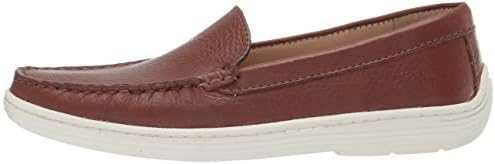 Marc Joseph New York Unisex-Child Leather Boys/Girls Casual Comfort Slip On Moccasin Venetian Loafer Driving Style, Caramel Grainy, 5.5 M US Little Kid | Image 7