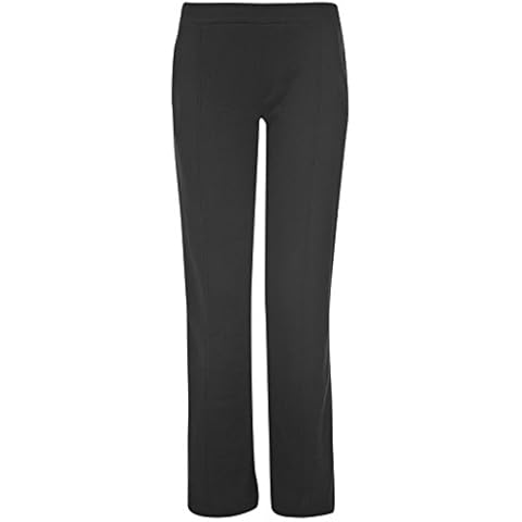 LA Gear Kids I Lk Pants Girls Sports Running Jogging Bottoms Joggers Black 9-10 (MG) Cover