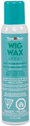 Tressallure TressTech Dry Spray Wig Wax | Add Volume in Wigs | All types of Hair | 1 Pack, 4.3 Fl. Oz.\