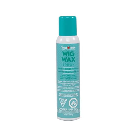 Tressallure TressTech Dry Spray Wig Wax | Add Volume in Wigs | All types of Hair | 4.3 Fl. Oz.